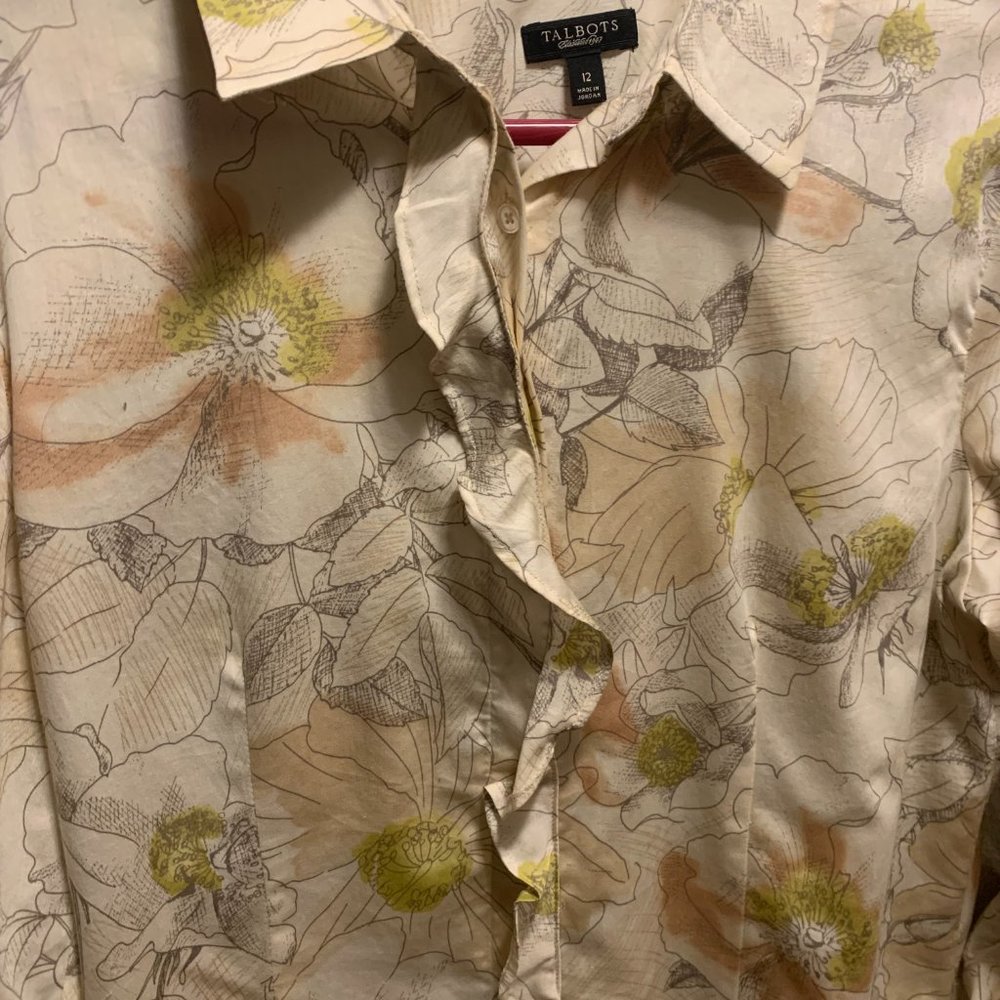 Talbots Button Up - image 2